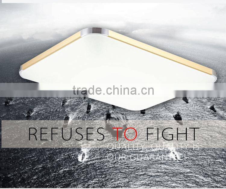 2015 top classic rectangle contemporary apple5 LED ceiling light series products 10-72W