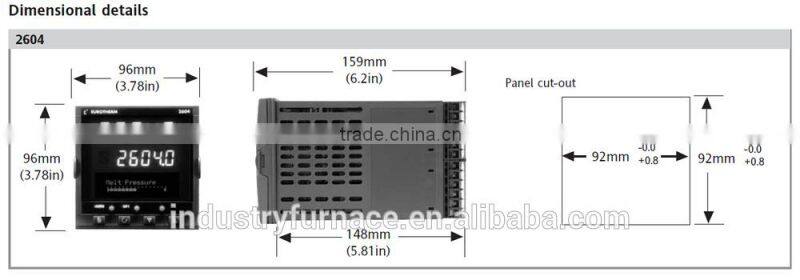 Controlled atmosphere furnace intelligent programmable controller