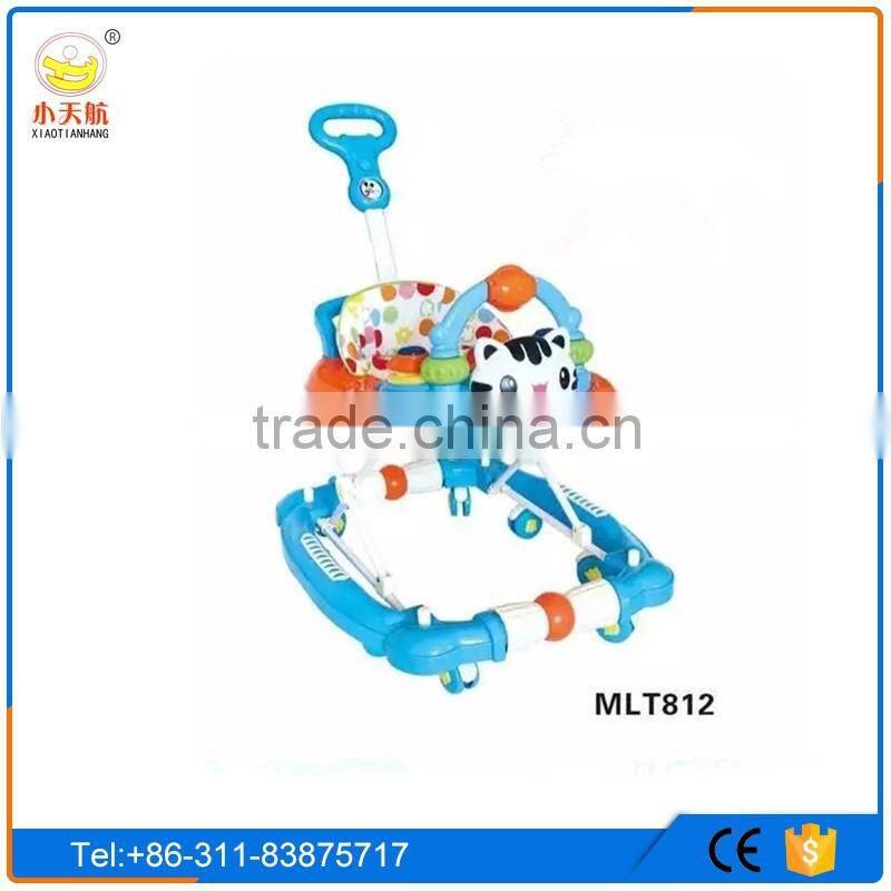 Factory direcly sell cheap price new model rotating baby trolley walker