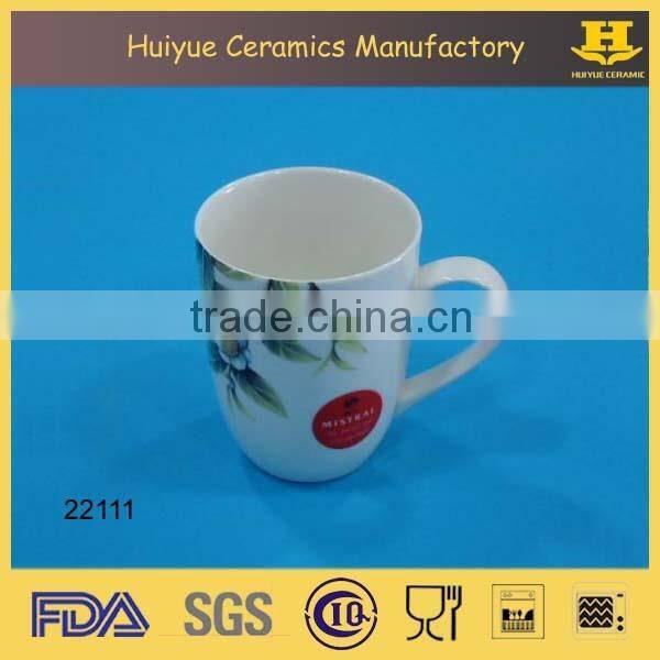 porcelain tea set with decal, high quality tea set