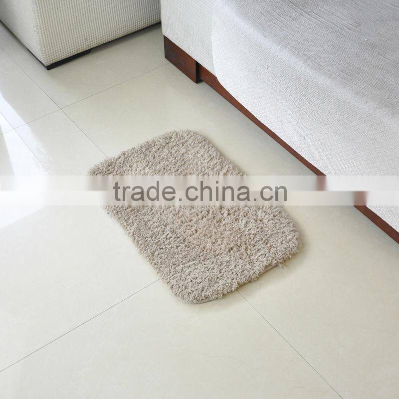 soft floor mat with pvc anti-slip base