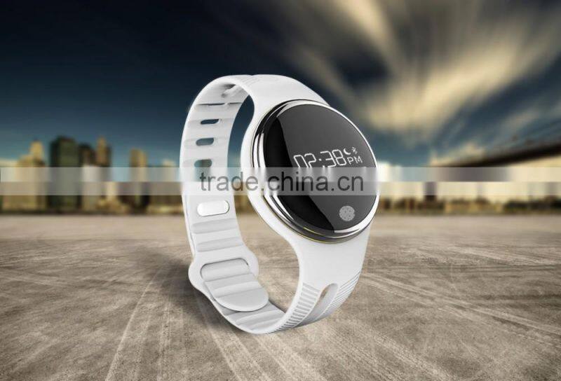 Hot selling E07 smart sport wristband healthy tracker sleeping pedometer bracelet with app
