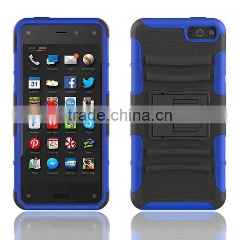 Rugged protective holster case for Amazon Fire phone belt clip cover