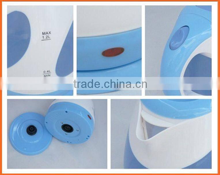 Plastic kitchen appliances mini electric kettle