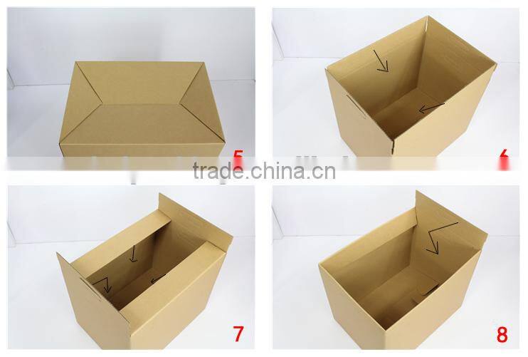 Packaging Carton Box from China Manufactory With Handle for Storage