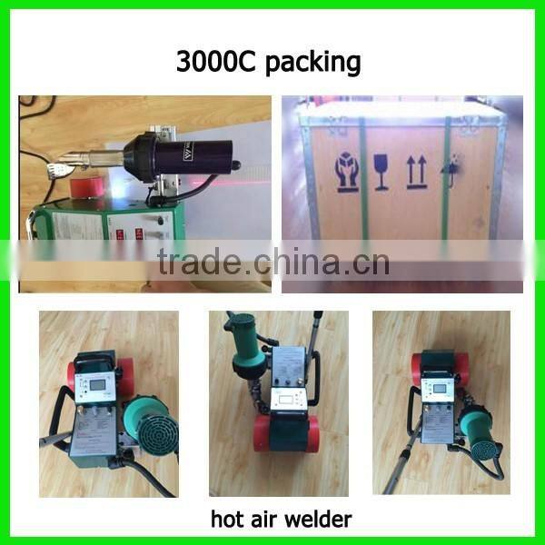 New Hot sale Le-ister CE approved 1600W PVC banner hot air welder