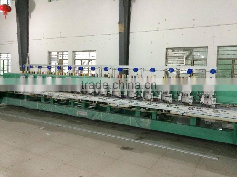 12 heads towel embroidery machine