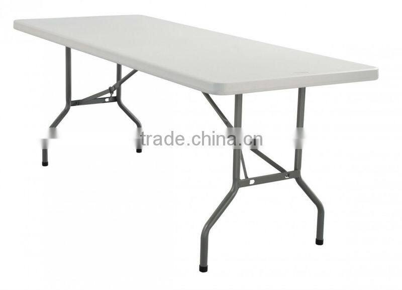 30" x 96" Heavy Duty Ultra Blow Molded Commercial Plastic Folding Table