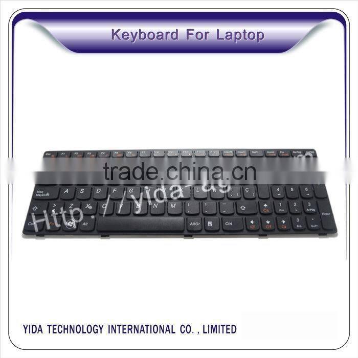 Wholesale price SP layout laptop keyboard for lenovo G570 black