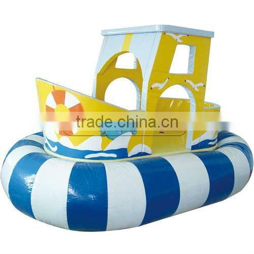 Cheer Amusement children indoor Electronic Softpaly rock boat