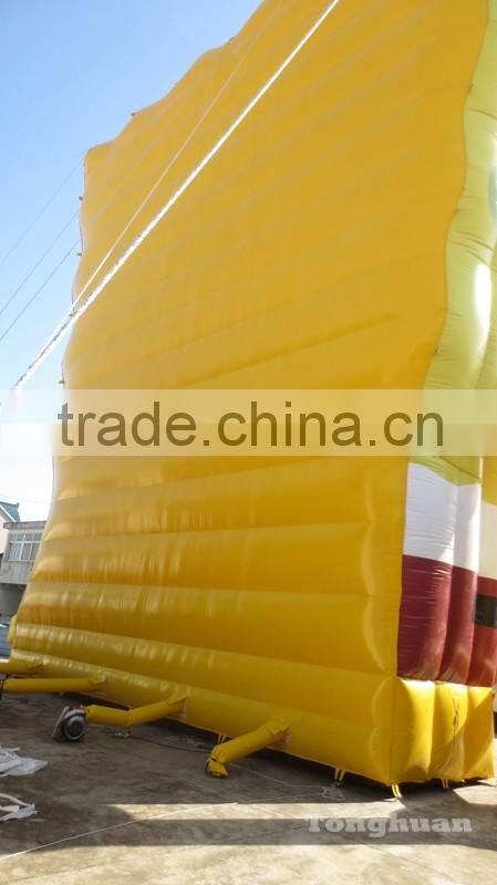 giant inflatable characters spongebob