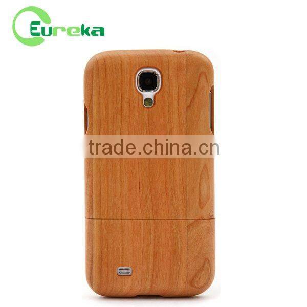 Wholesale bamboo cell phone case for Samsung Galaxy S4 I9500