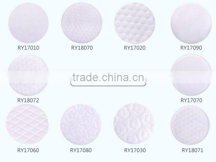 Wholesale cotton white various sizes absorbent cotton makeup pads