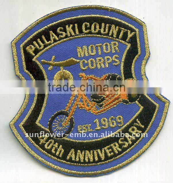 Embroidery club patch