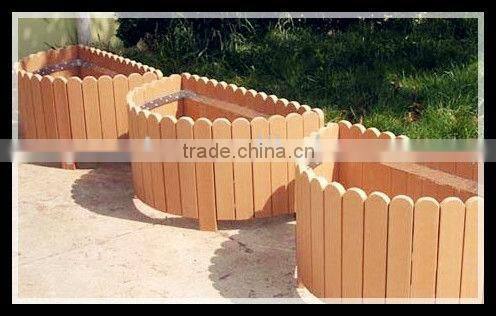 Colourful and insect-proof building material, yuante wood plastic composite/wpc flower box