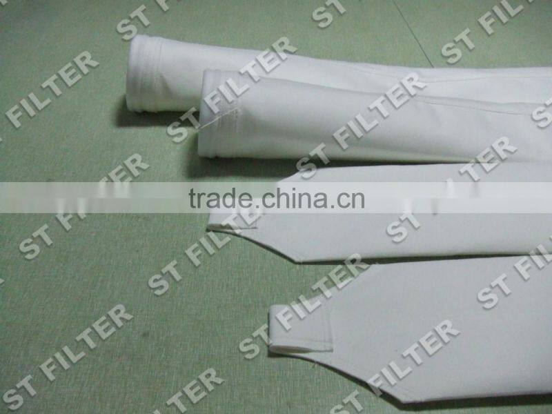 140*2700mm polyester dust filter bags technology