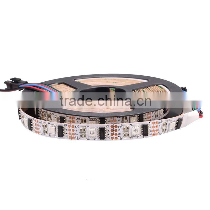 High quality Top selling 5050SMD Dream Color RGB 5m LED strip with 2 years warranty
