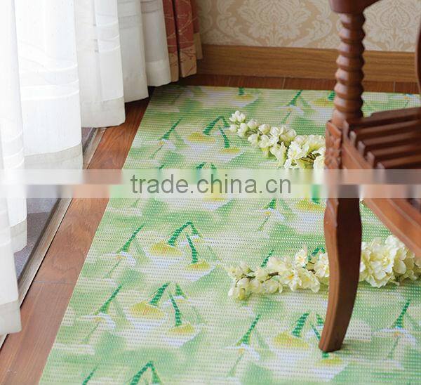 Entrance non-Slip foam pvc printed vinyl floor mat