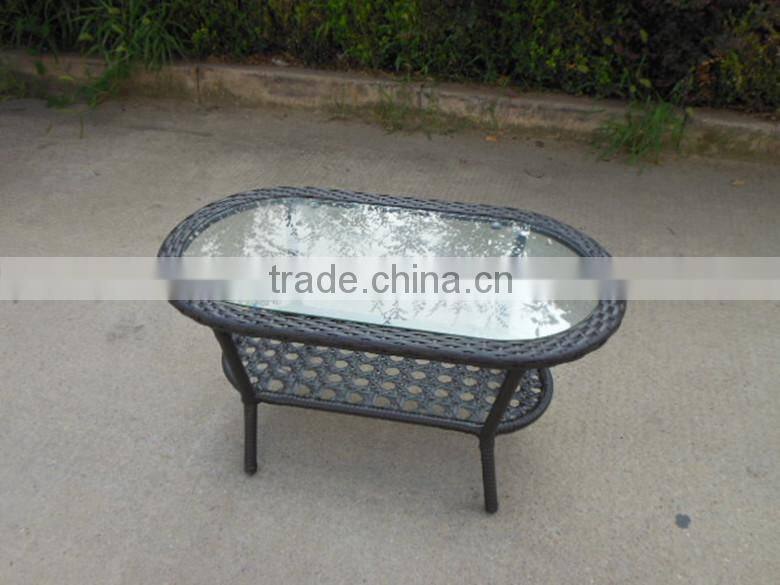 ALUMINIUM OVAL RATTAN FURNITURE