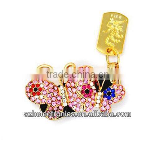 32 gb fashion exquisite crystal usb stick to sell
