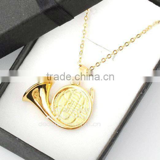 18k Gold plated and platina plated white gold necklace