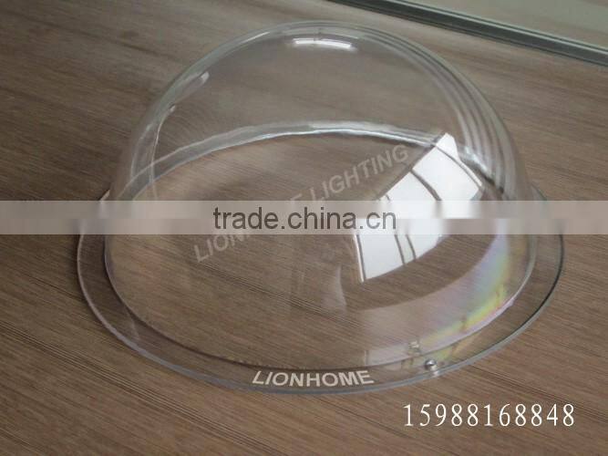 3mm uniform wall thickness 21" UV resistant clear Polycarbonate domes by injection moulding method