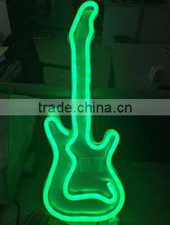 Top Selling Custom Guitar Neon Sign With Transformer