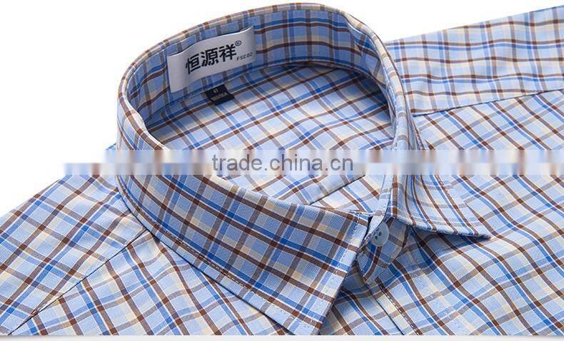 Factory price bamboo clothing western style mens casual shirts pattern