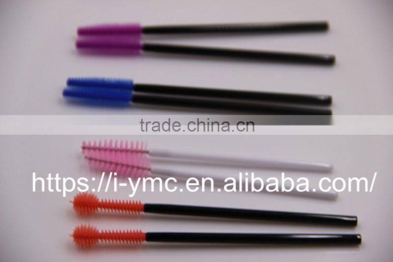 Disposable Multi-colored, multi-shape Mascara Brush with Eyelash Mascara Wand Brush