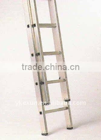 extension aluminium ladder 2x7--2x12 steps 3.23--5.93m