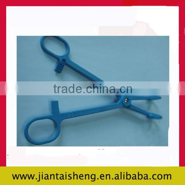 High quality medical plastic forceps / medical scissors and forceps