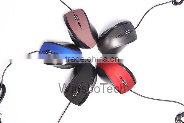Various Colors Cool Shaped PC Mouse Optical 4D Wired Mouse