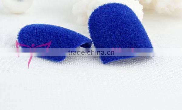 nail art tutorial velvet flocking nail tips wholesale