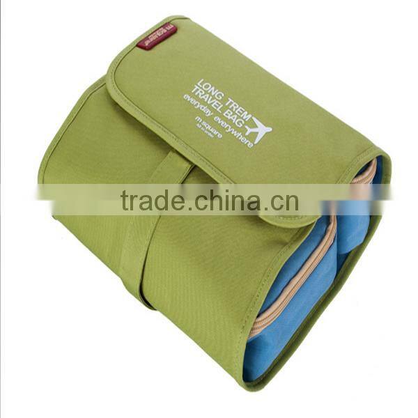 chevron cosmetic bag