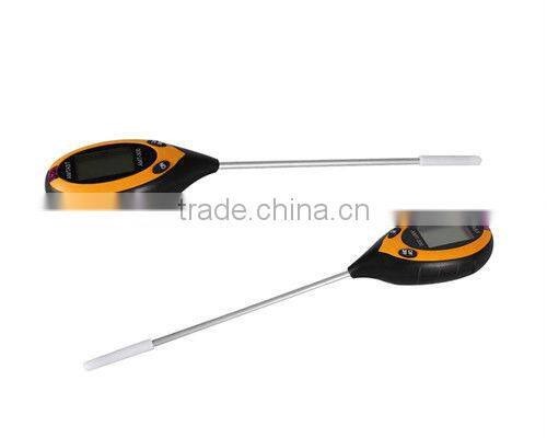 Digital 4 Way Soil Analyzer for plant and lawn - pH, moisture, temperature and light tester