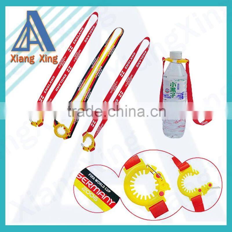 Customized Logo Promotional Wine Glass Holder Lanyard