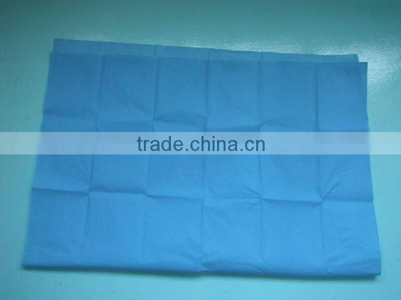 Disposable Medical Drapes with double side adhesive tape