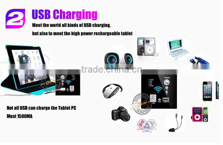 Newest Design USB Charger Power Wall 3G Wifi Router