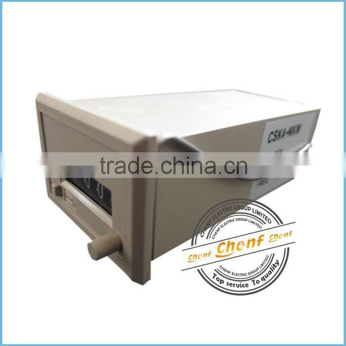 Newest CSK4-NKW Electromagnetic Counter 4 Digit 0-9999 110V With Press Reset Function
