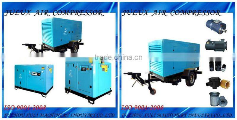110kw high efficiency mobile distributor needed screw air compressor
