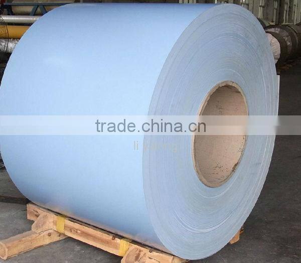 Alibaba china alloy PE/PVDF coated color prepainted aluminum coil