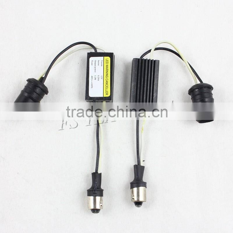 ba9s to t10 error free load resistor flashing canceler adapter ba9s led decoder warning error canceller