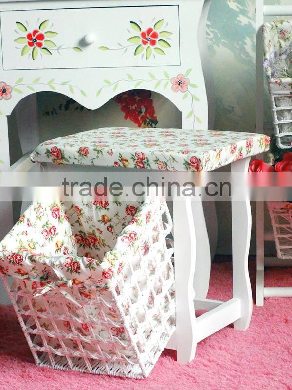 Bedroom furniture Solid wood Modern elegant folding mirror dresser