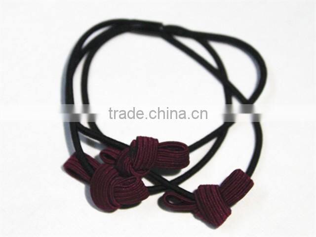 Latest design hair ties with bow ties