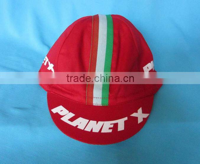 Custom Cotton twill cycling cap