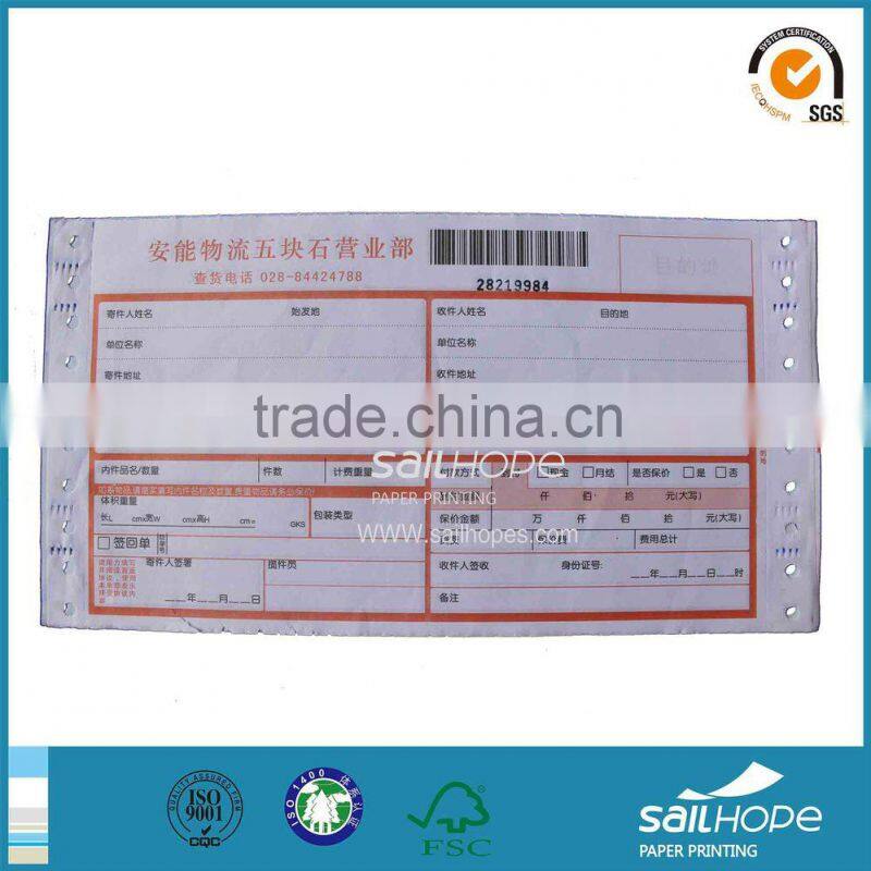 Reliable consignment note printing paper direct factory price offer