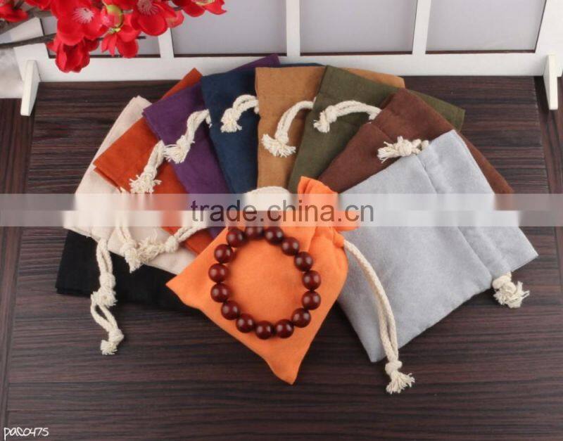 In Stock Colorful Suede Bag For Jewelry