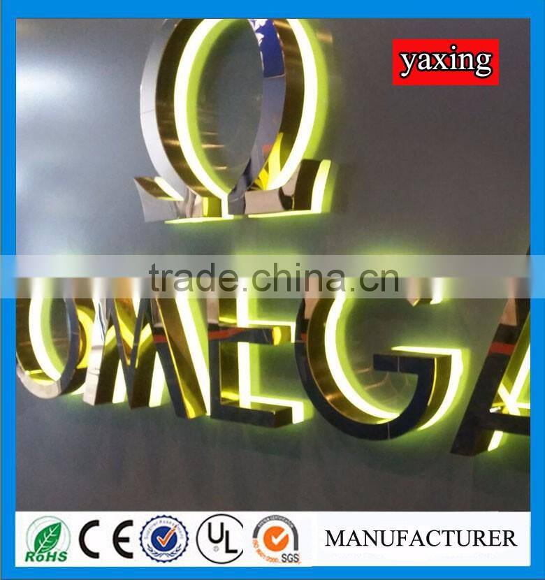 Waterproof advertising office lobby signs