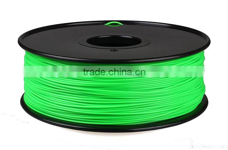 3D sublimation printer Material Filament ABS 1.75mm/3.0mm 1kg for 3D printer Green