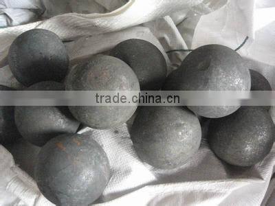 Forged steel ball